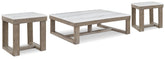 J&M Furniture - Ashley Furniture - Loyaska Coffee Table and 2 End Tables - Coffee Table and 2 End Tables - T789T1